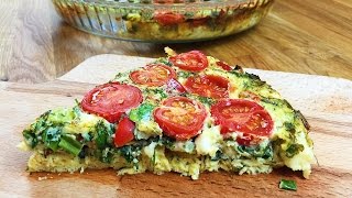 Gemuse Quiche Mit Schafskase Ohne Teig Ohne Boden Youtube