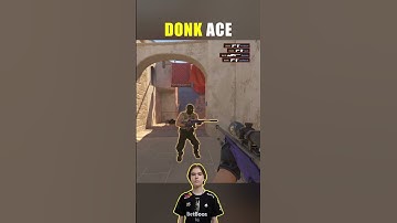 Donk’s INSANE ACE on Mirage | September 2025! 🤯👑 #cs2 #donk #gamingshorts