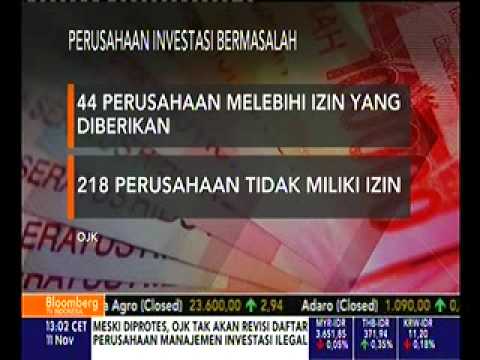 OJK Tolak Revisi Daftar Perusahaan Investasi Tidak Berizin