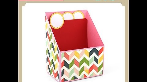 A2 Vertical Card & Envelope Organizer