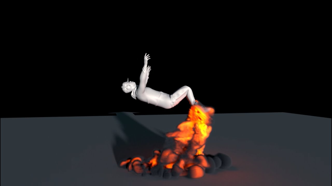 houdini pyro || another houdini playblast - YouTube