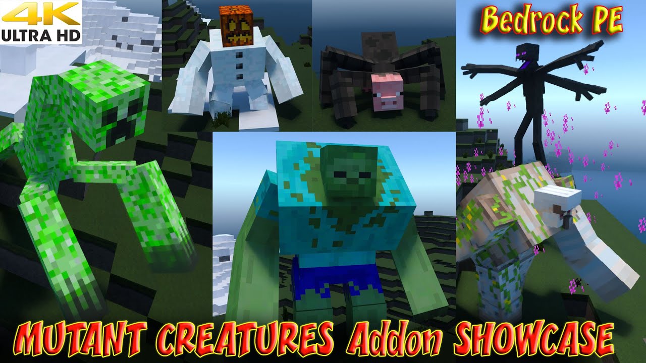 Download Mutant Beasts Mod for Minecraft Pocket Edition - free