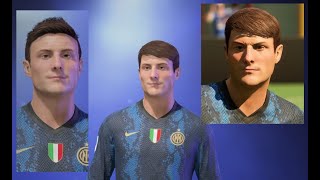 FIFA 22 - Virtual Pro Clubs Lookalike Javier Zanetti ICON // Inter Milan/Argentina Legend