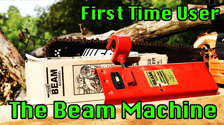 Mill Lumber w/ a Chainsaw and The Beam Machine - 1...