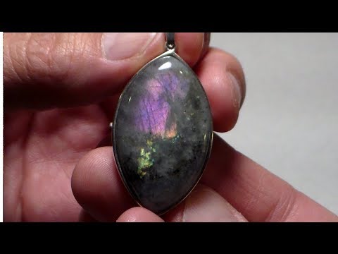 The Nebula Stone - Making Labradorite Jewellery