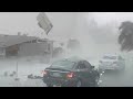 Crazy Large Hail Storm and Scary Winds Hits Sao Paulo, Brazil