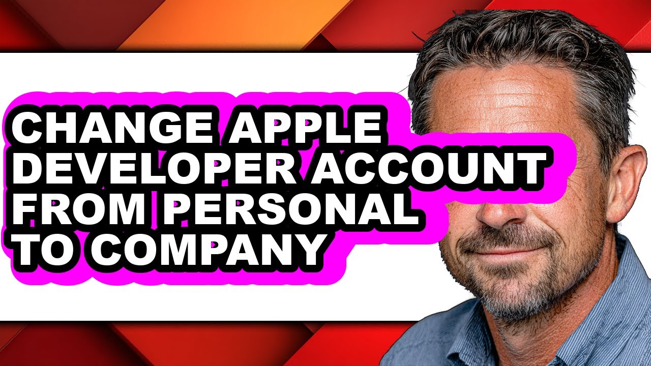 How to Change Apple Developer Account from Personal to Company (easy ...