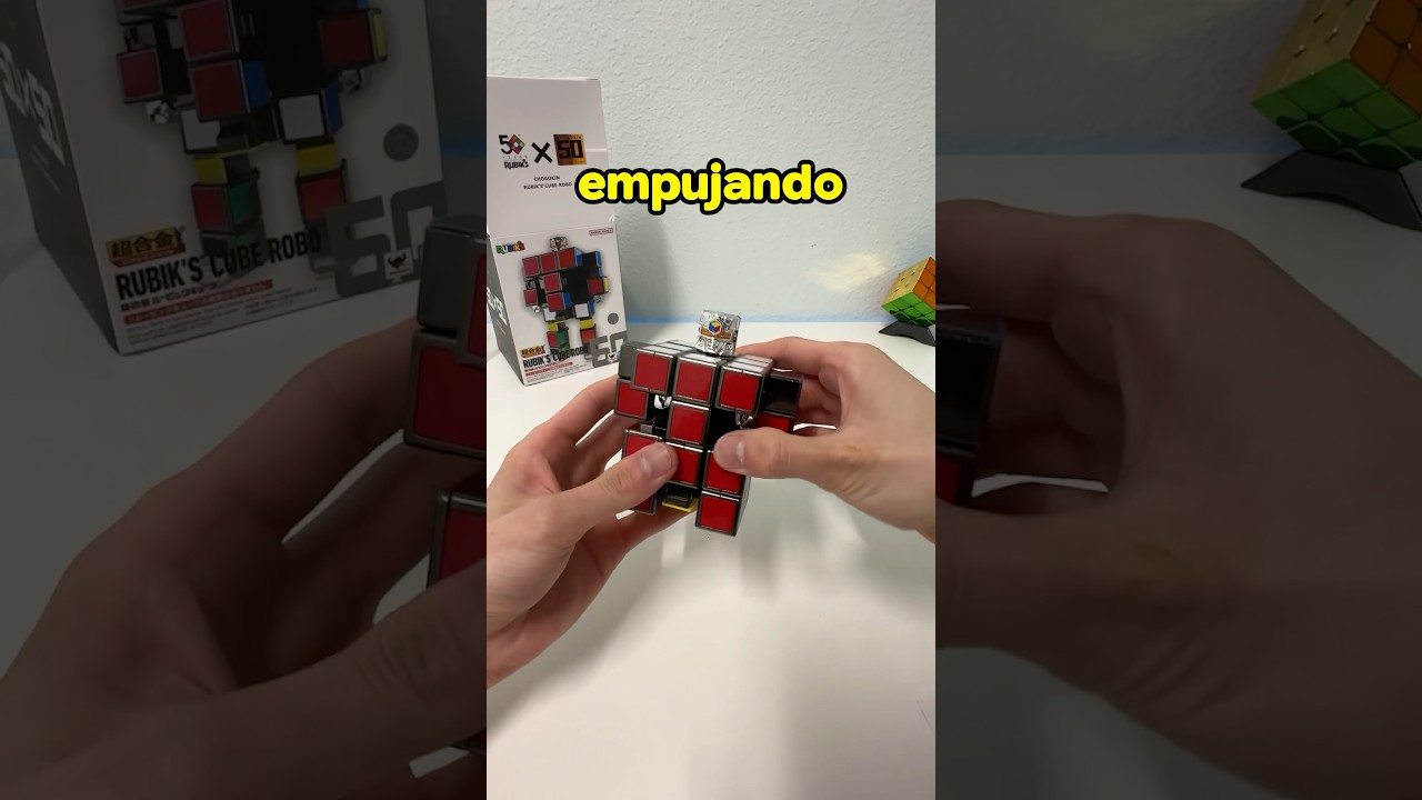 ¡Este cubo se transforma!
