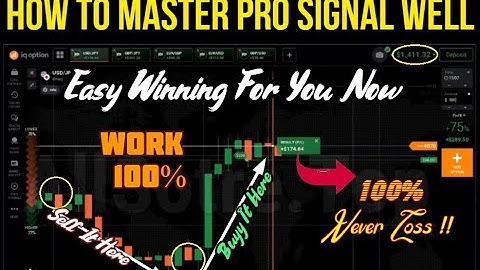 How to master signal pro vfxalert version 5.0 - works 100% - iq option strategy Easy Winning For You