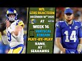 NFL | Rams vs Seahawks 🏈 Live Reaction &amp; Play-by-Play | NFL