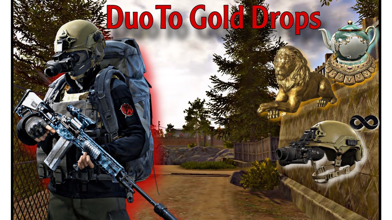 Duo To Gold Drops in Farm I played Mk-14_T7 And I got 12 million | ARENA BREAKOUT