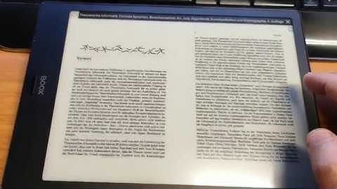 Onyx Boox Note /Max 2 New feature . Two pages view in landscape mode