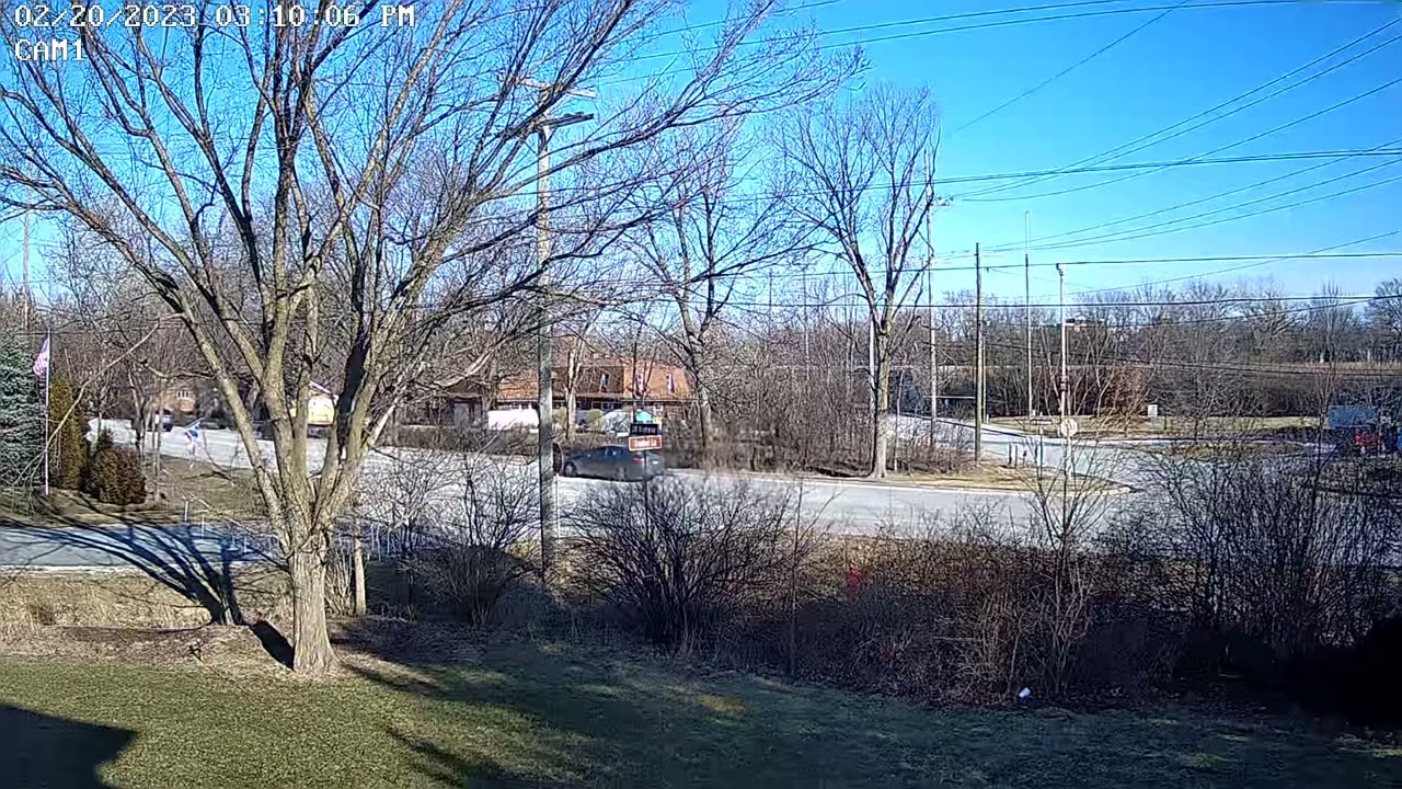 5 Sec After Senior Cyclist Pauses in Road To Cross, CarSpeeds@3sec=65mph in Residential 40mph Area