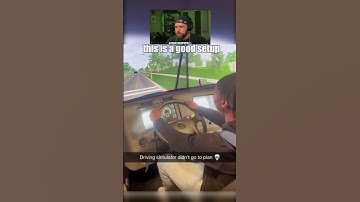 Driving sim didn’t go as planned…