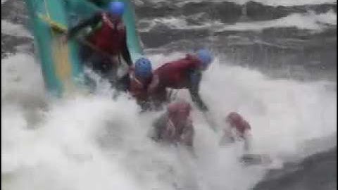 Ultimate Rafting Crash & Burn Video