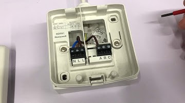 How to wire a Honeywell BDR91 Wireless Relay Box (230v low voltage wiring)