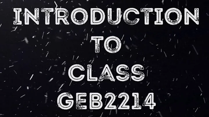 Introduction to class