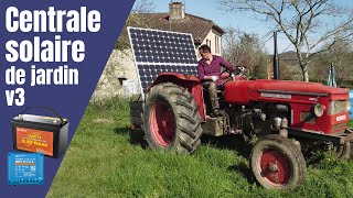 Batterie LiFePO4 + contrôleur MPPT : Je refais ma centrale solaire de jardin  Ep112