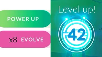 8 evolutions in a row for Level 42...