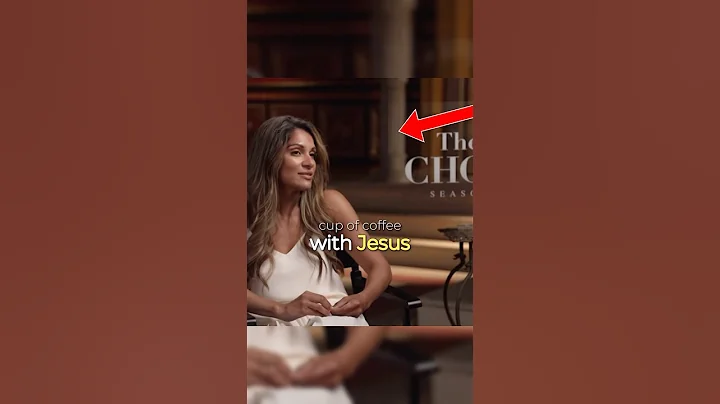 ￼Jonathan Roumie Leaves Reporter Speechless! 🤯 #jonathanroumie #jesus #christian #shorts