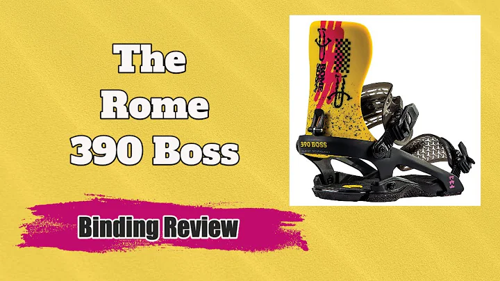 The 2023 Rome 390 Boss Snowboard Binding Review