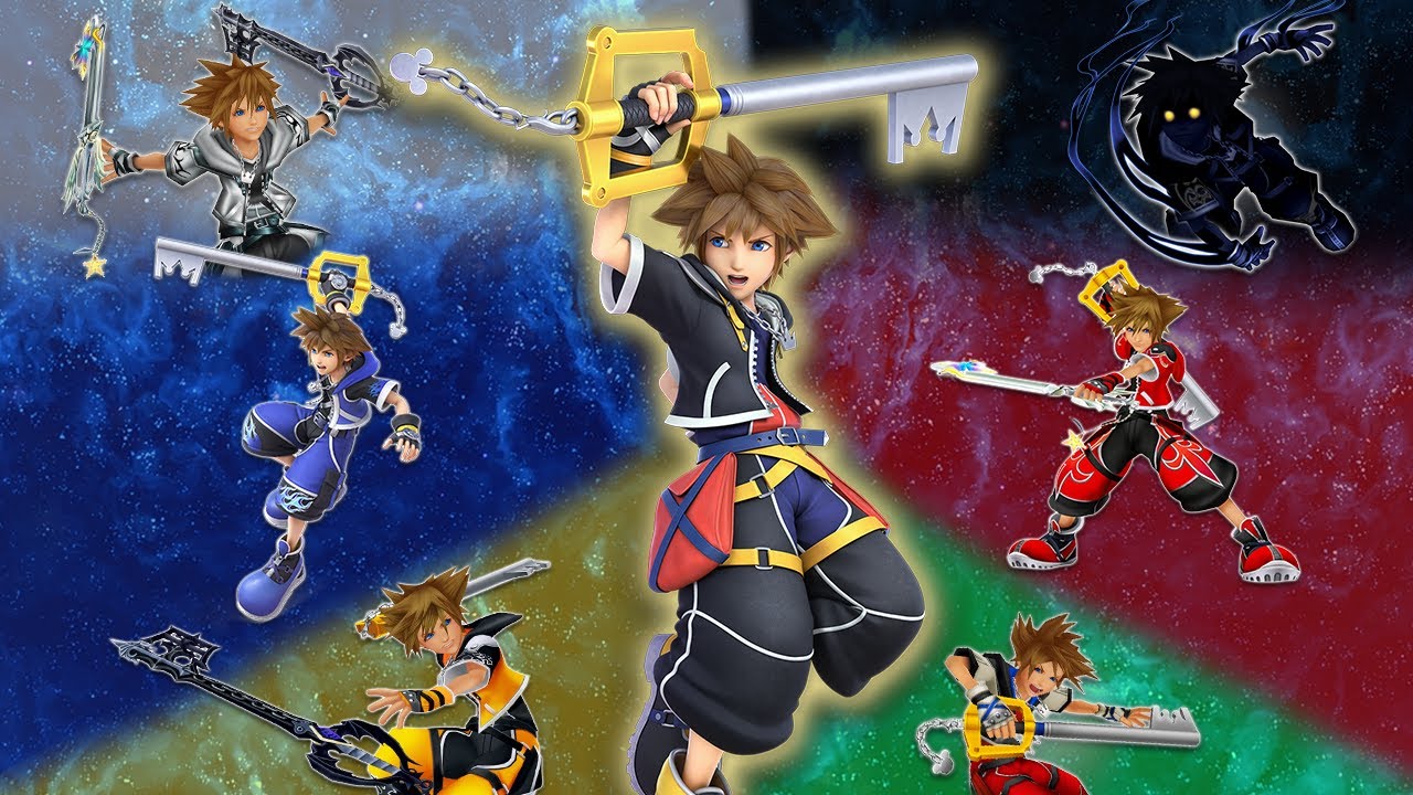 kingdom hearts wallpaper sora forms