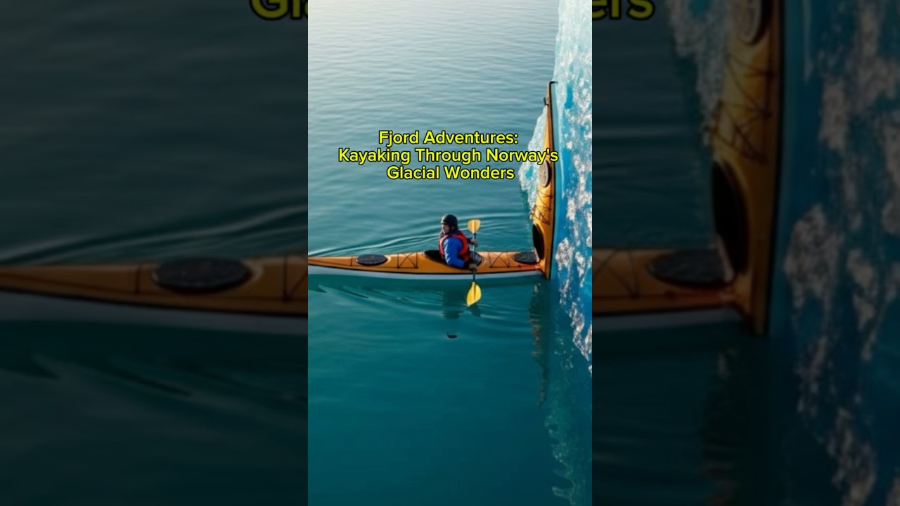 Fjord Adventures: Kayaking Through Norway's Glacial Wonders