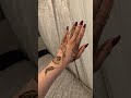 نقش اسواد روعة طريق سهل جدا Beautiful Henna Shorts Simple Cute Black Henna Design 