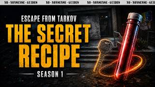 The Secret Recipe Task Walkthrough Season 1 - A Quick No-Nonsense Guide - Escape From Tarkov