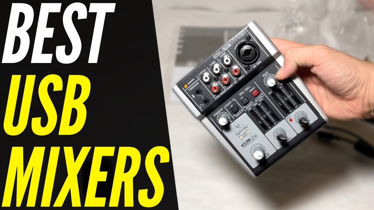 TOP 5: Best USB Mixers For 2022 - Multi-Channel Audio Mixer Interface For  Live Streaming! 