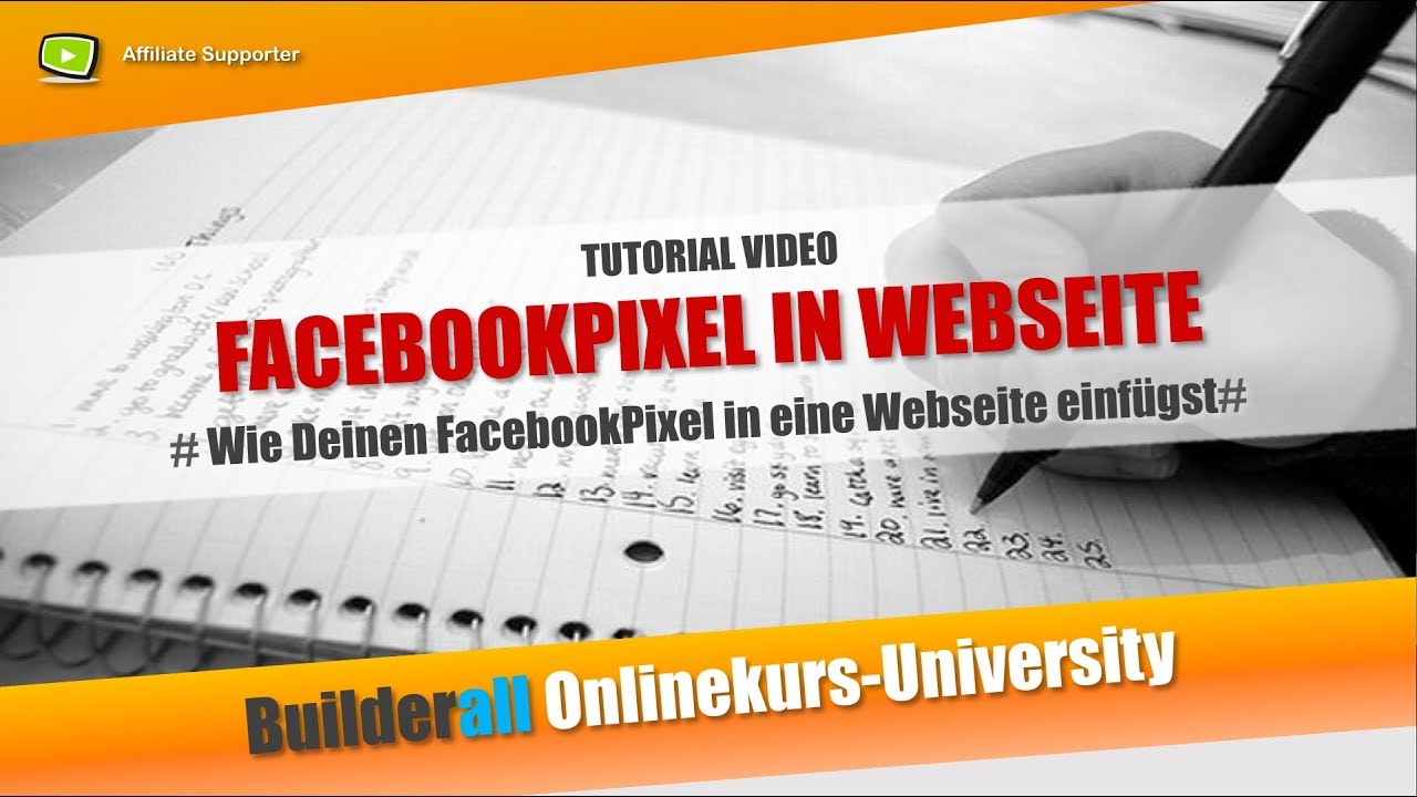 Tutorial BuilderAll University Facebook-Pixel
