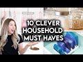 10 CLEVER HOUSEHOLD PRODUCTS YOU DIDN'T KNOW YOU NEEDED!