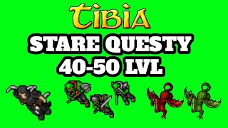 STARE QUESTY TIBIA 40-50 LVL - BRAVORIA - ZAPIS LIVE