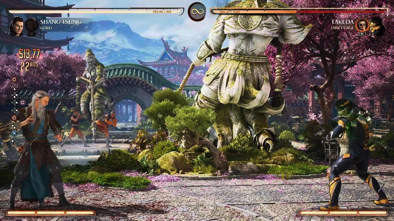 Shang Tsung - Goro - 51% Mid Screen Combo - Mortal Kombat 1