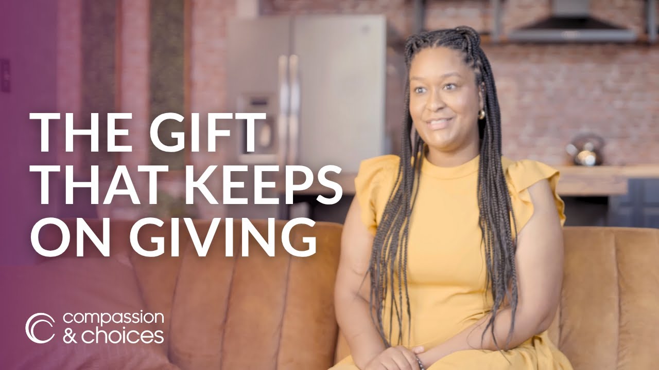 Death doula Ashley Johnson “leans in” to hard conversations