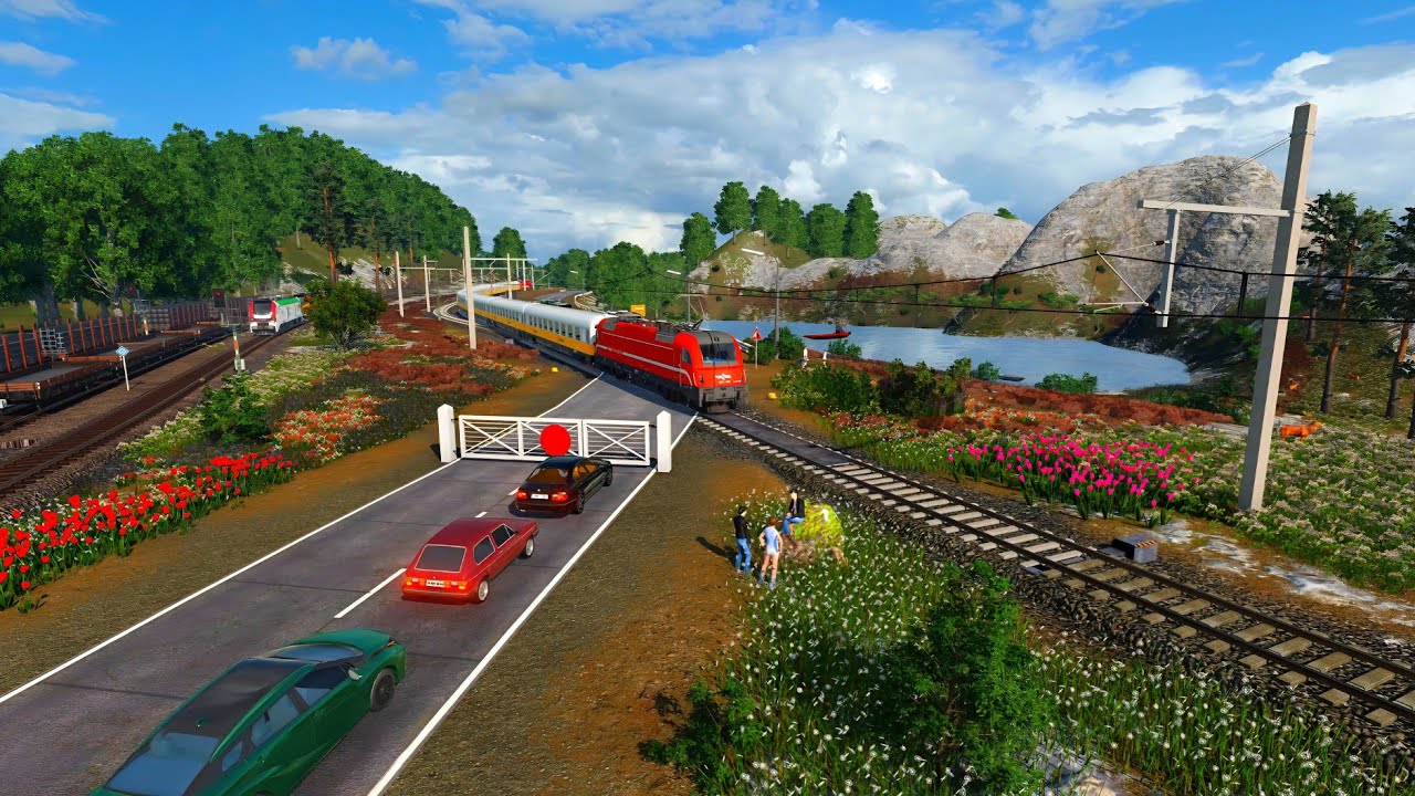 Transport Fever 2: Der Bahnübergang Teil 886