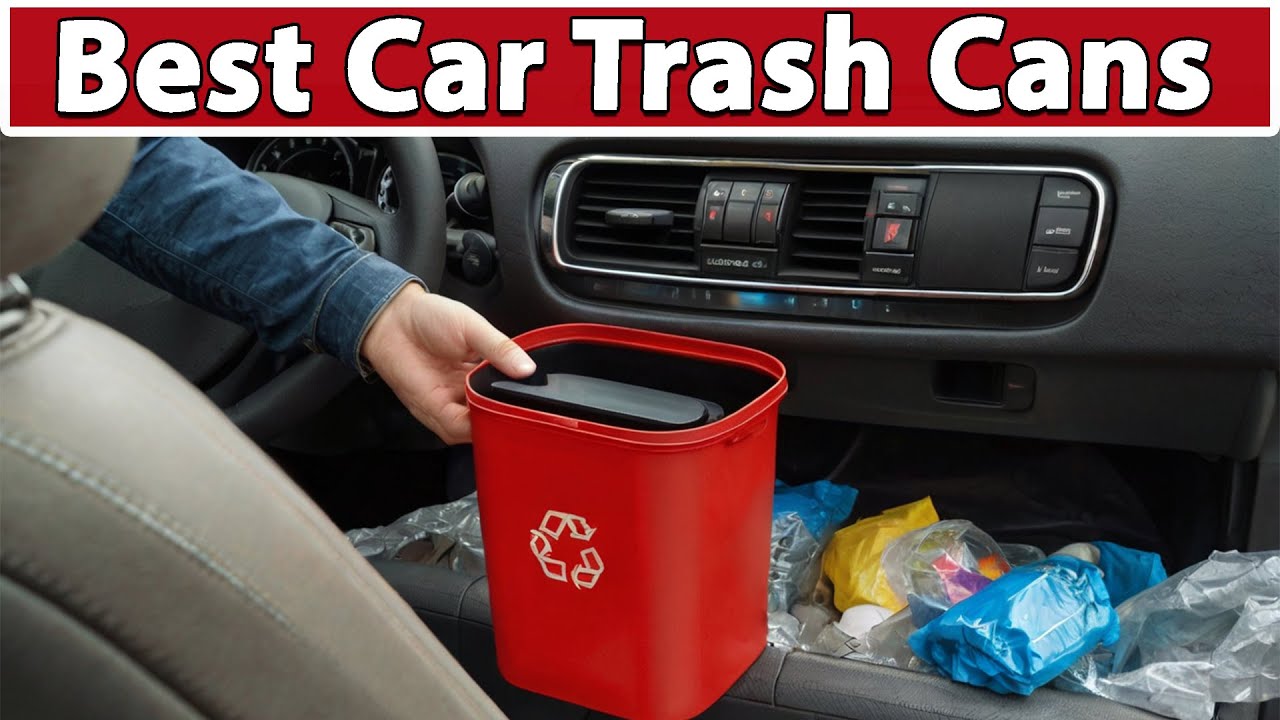 5 Best Car Trash Cans for Keeping Your Ride Neat