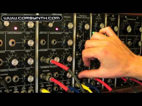 Corsynth C103 Frequency Divider / Multiplier - Basic Demo