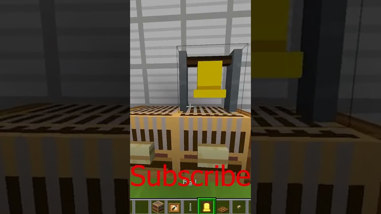 Minecraft: How to build a small gong 