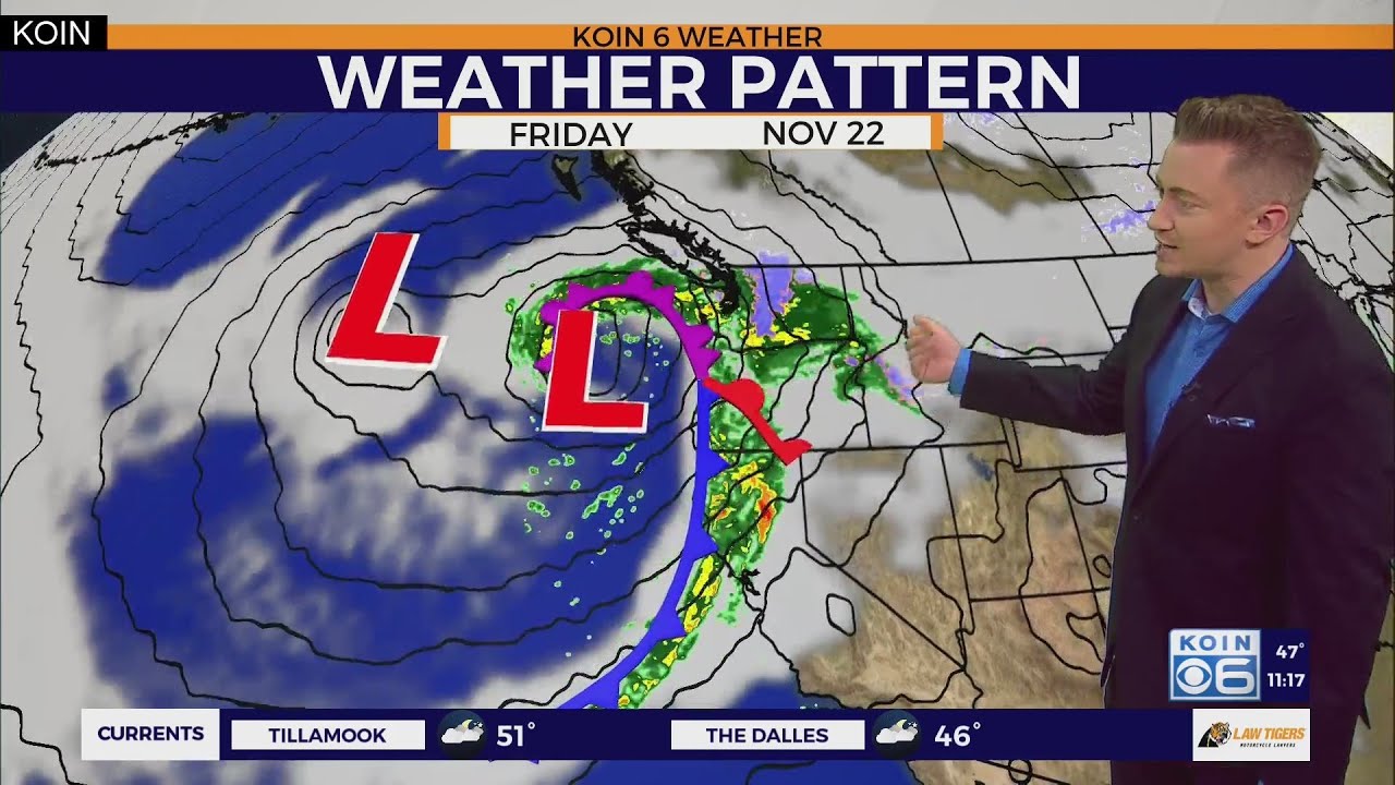 Wet, windy weather returns to the PNW Friday - YouTube