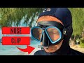 Nose clip from octopus freediving  freediving equipment