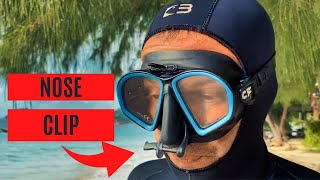 Nose Clip From Octopus Freediving | Freediving Equipment