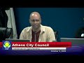 Athens City Council - October 3rd,  2022 (Full Video)