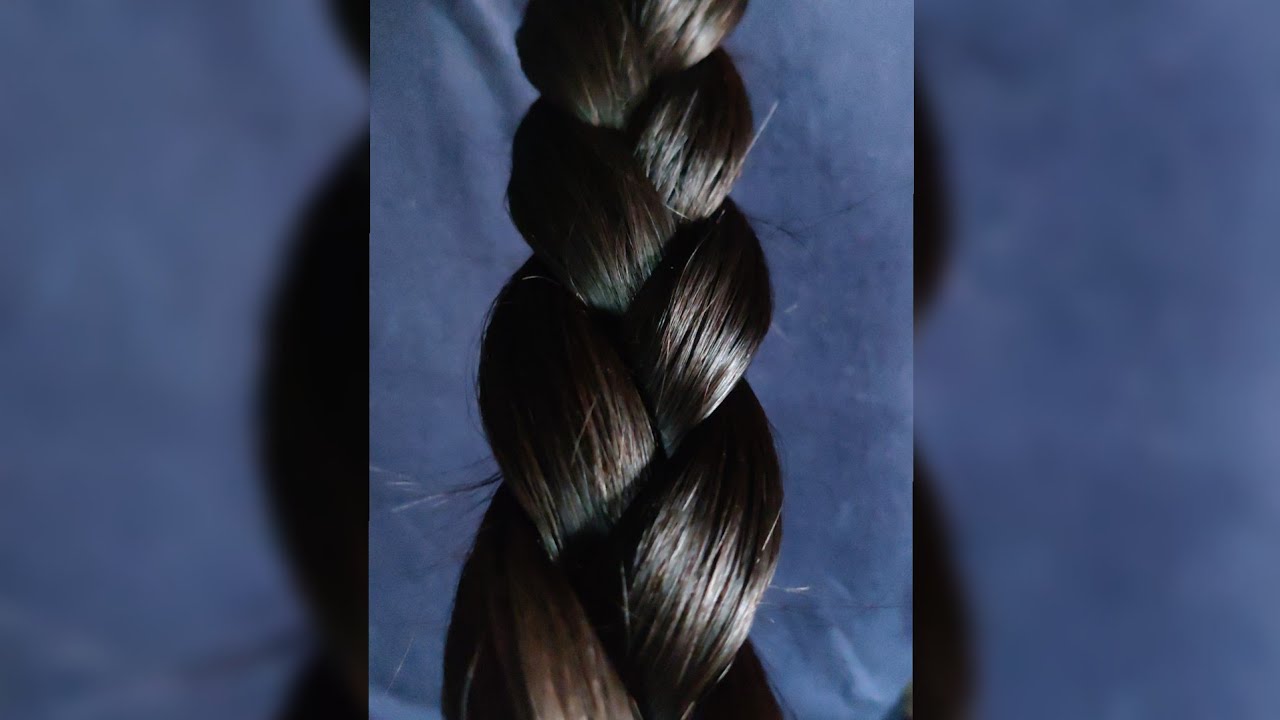 Braid checking || braid play by brother || Rapunzel sri || long hair dunia