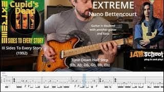 Extreme Cupid's Dead Nuno Bettencourt Guitar Solo (With TAB)