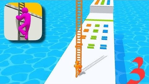 Ladder Master - Gameplay Walkthrought #3 (iOS, Android) All Levels // Best Mobile Offline Game