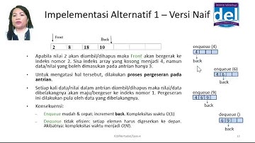 Algoritma dan Struktur Data - Queue part1