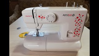 видео: (26) Обзор. Электромеханическая универсальная швейная машинка. AstraLux starlet 2. Школа навыков MS картинка: (26) Обзор. Электромеханическая универсальная швейная машинка. AstraLux starlet 2. Школа навыков MS