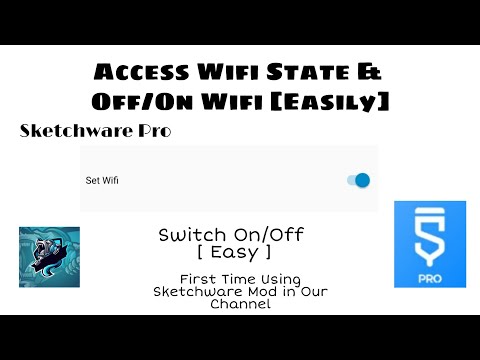 Access Wifi Manager - Switch On/Off Wifi | Sketchware - MskDev