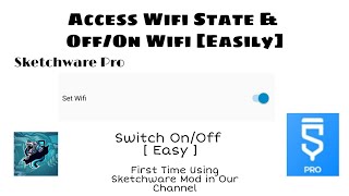 Access Wifi Manager - Switch On/Off Wifi | Sketchware - MskDev screenshot 4